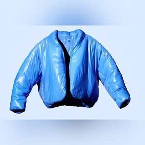 Yeezy x Gap “Round Jacket” Blue Puffer Jacket NWOT Men’s XL